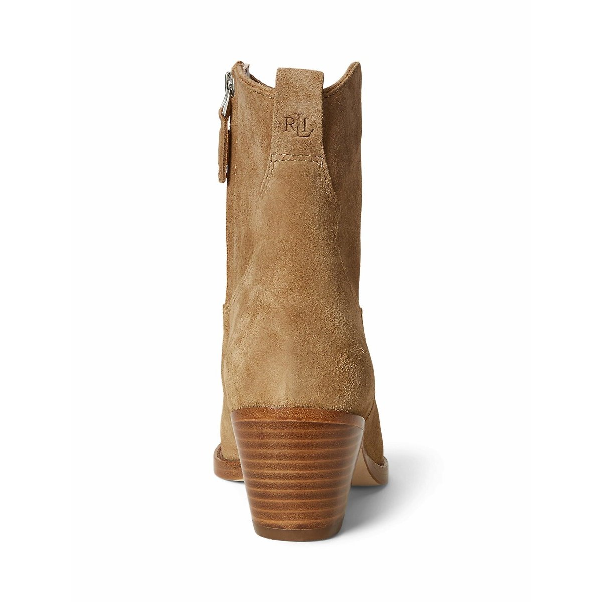 Botas em pele camurça, Harpher camel, LAUREN RALPH LAUREN