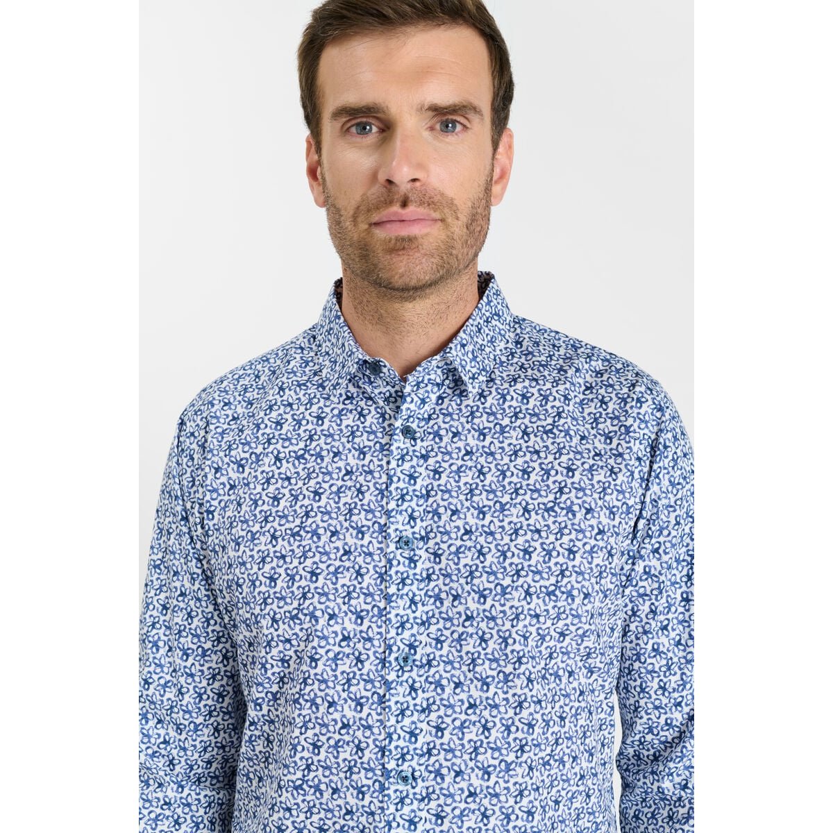 Chemise ATIX multicouleur fleurie, LE TEMPS DES CERISES