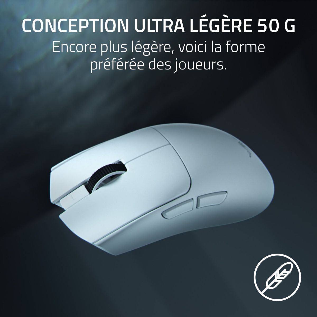 Souris Gamer Sans Fil VIPER V4 PRO  BLANC couleur unique, RAZER