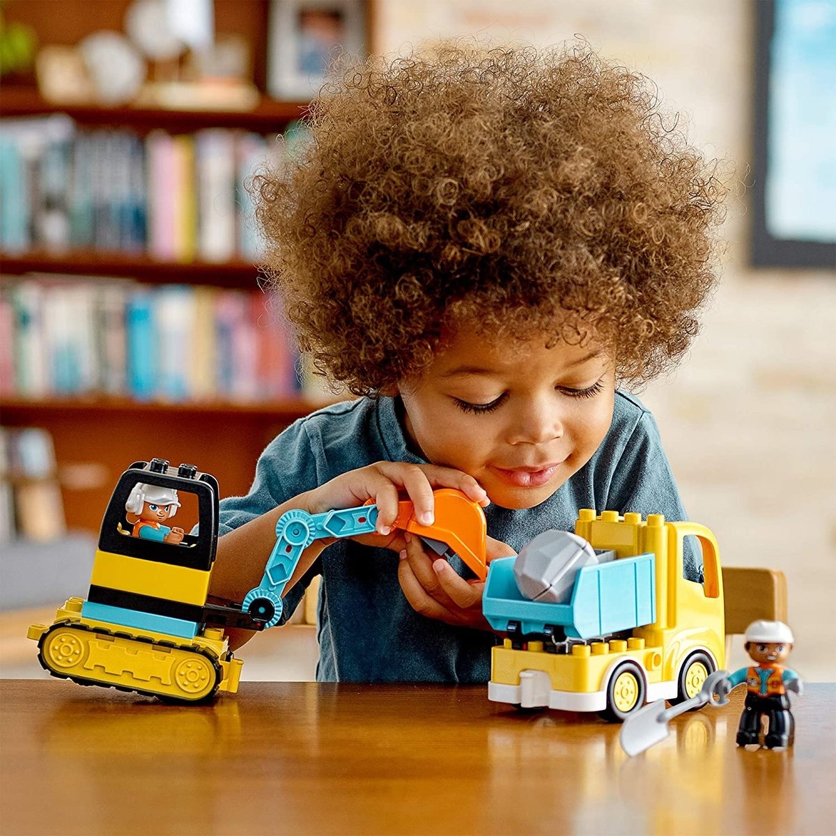 Duplo - Le camion et la pelleteuse multicolore, LEGO