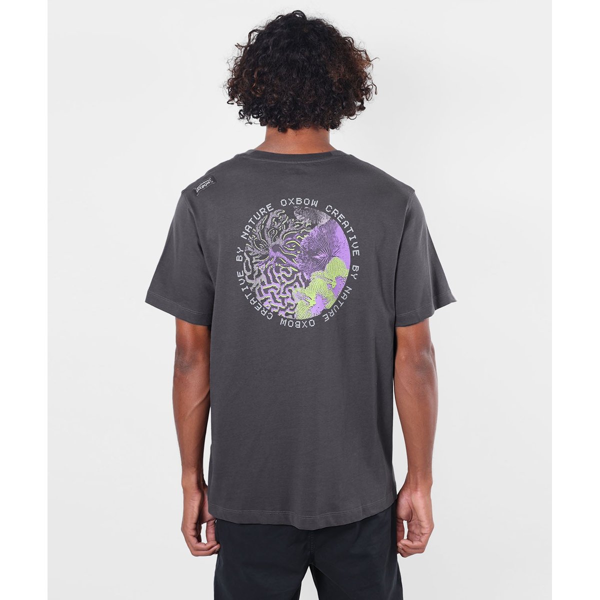Tee-shirt manches courtes CORAL caviar, OXBOW