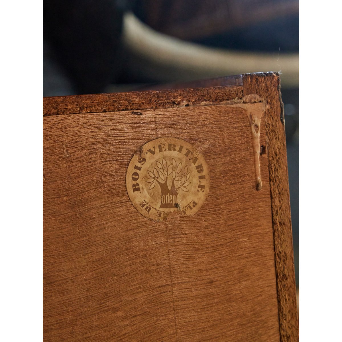Commode en bois Garance N°677 - Bon état bois foncé, DEBONGOUT