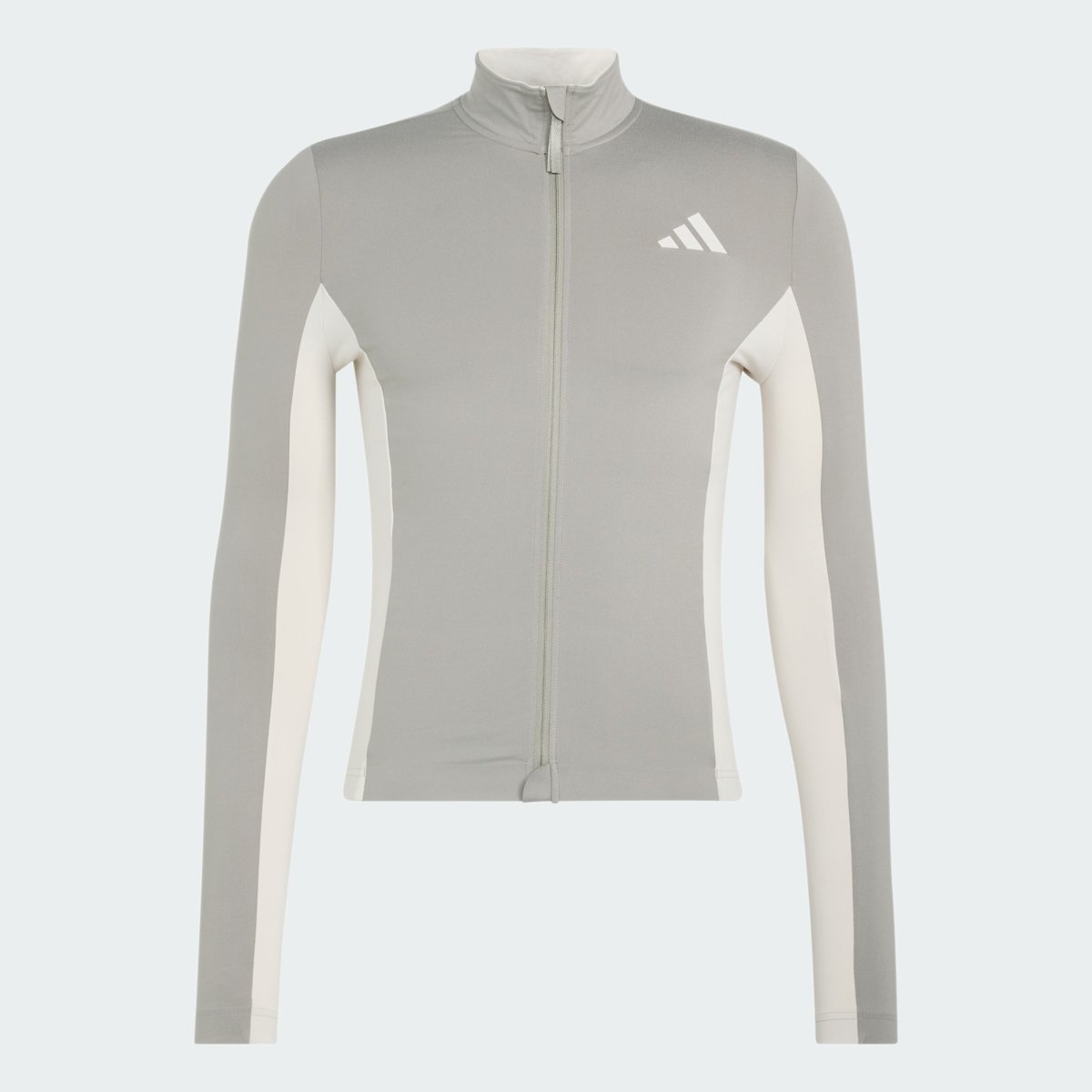 Maillot De Cyclisme Manches Longues 3 Bandes Tempo grey / alumina, adidas Performance
