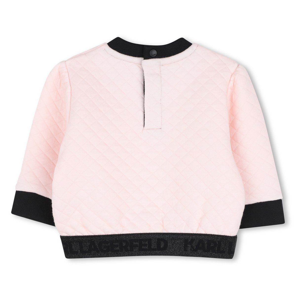 Ensemble sweat et jupe noir rose, KARL LAGERFELD KIDS
