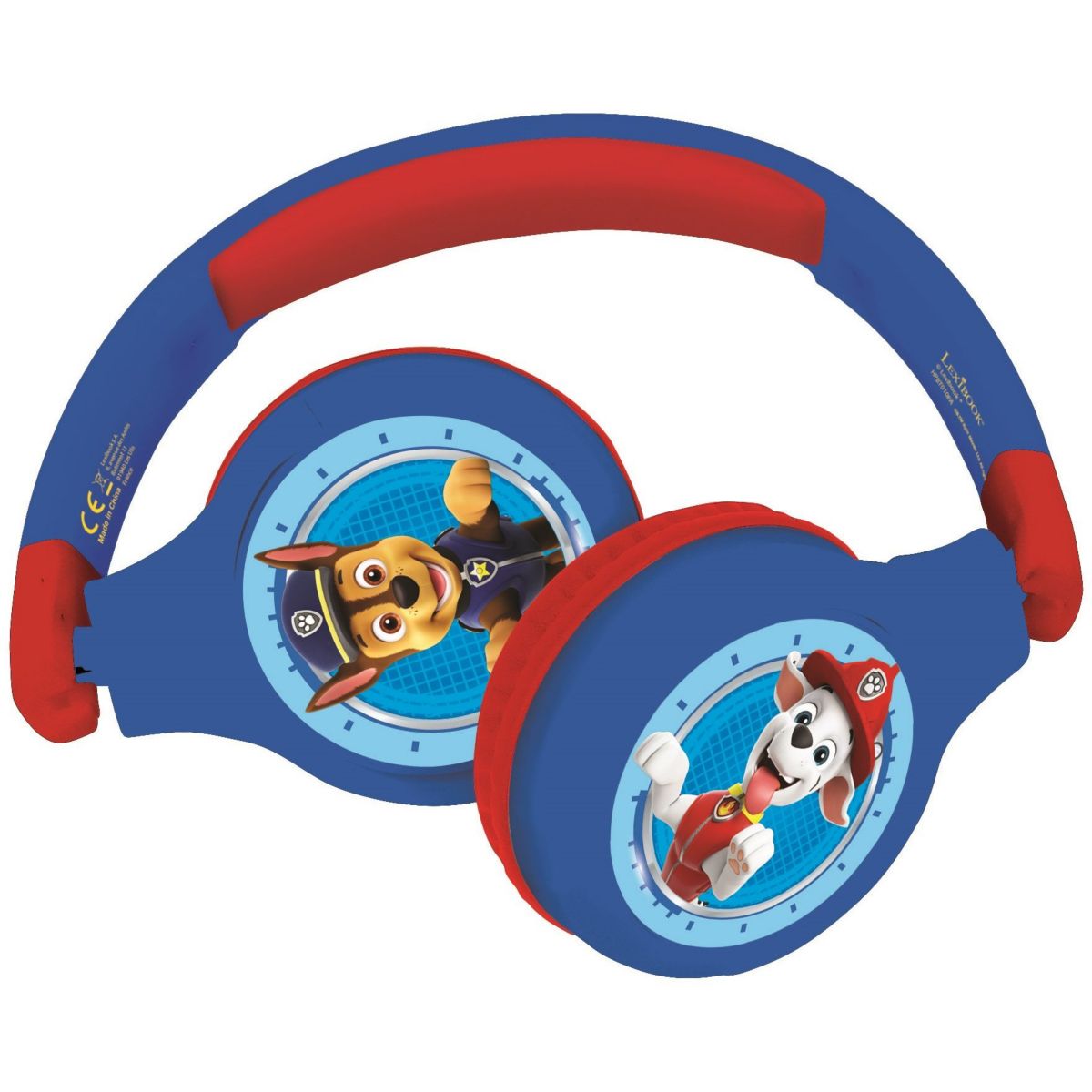 Casque La Pat Patrouille bleu, LEXIBOOK