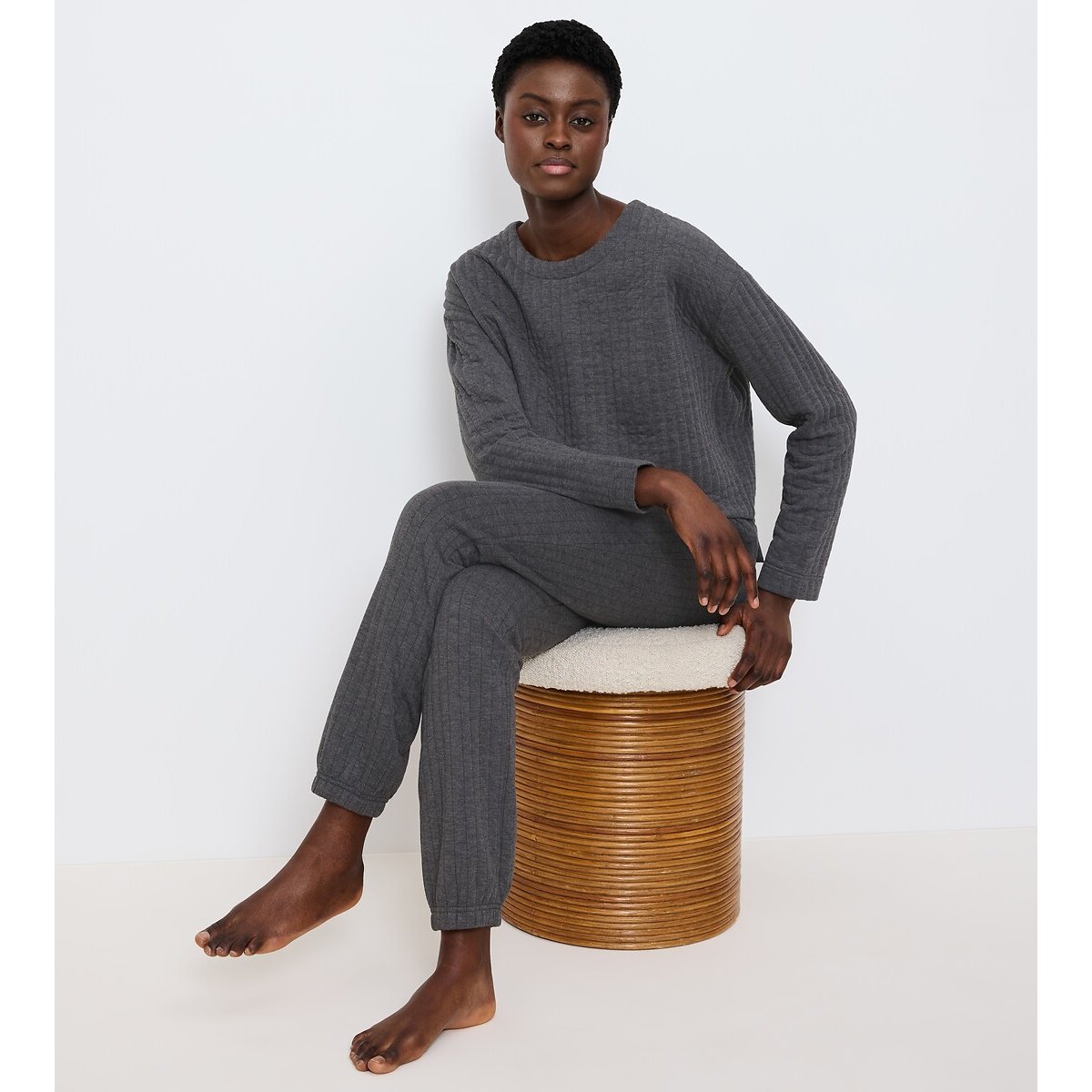 Cozy Comfort Pyjama Bottoms dark grey, TRIUMPH