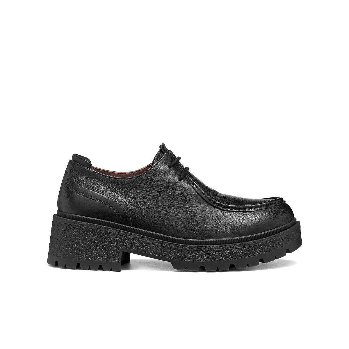 Derbies en cuir, EIVETTE noir, GEOX