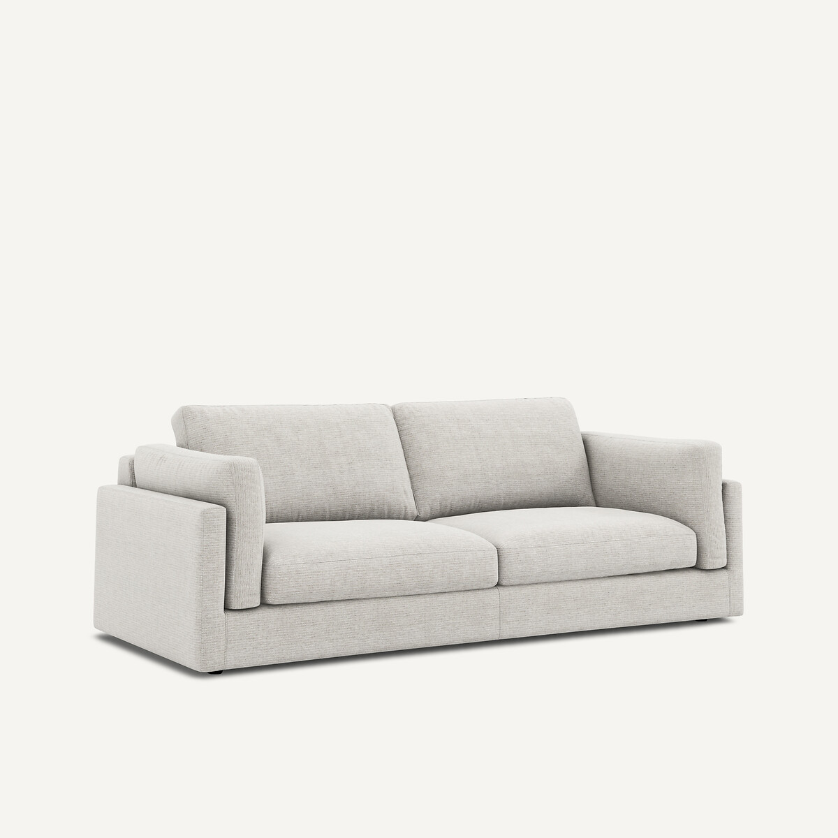 Schlafsofa, aus recycelter Baumwolle, CÉSAR hellgrau, AM.PM