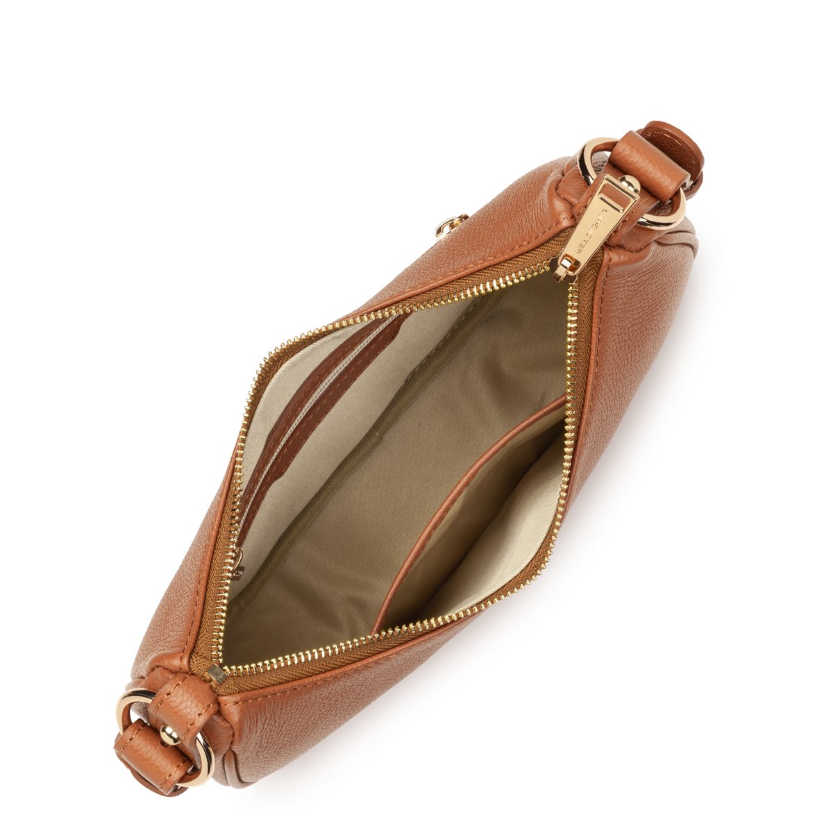 Petit sac besace MILANO ARIA camel, LANCASTER