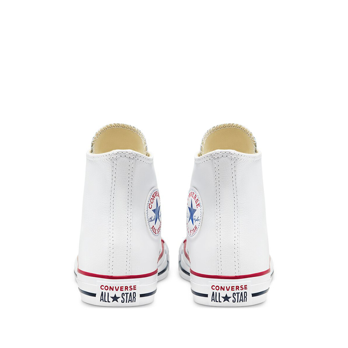 Chuck Taylor All Star Hi, Leder weiss, CONVERSE