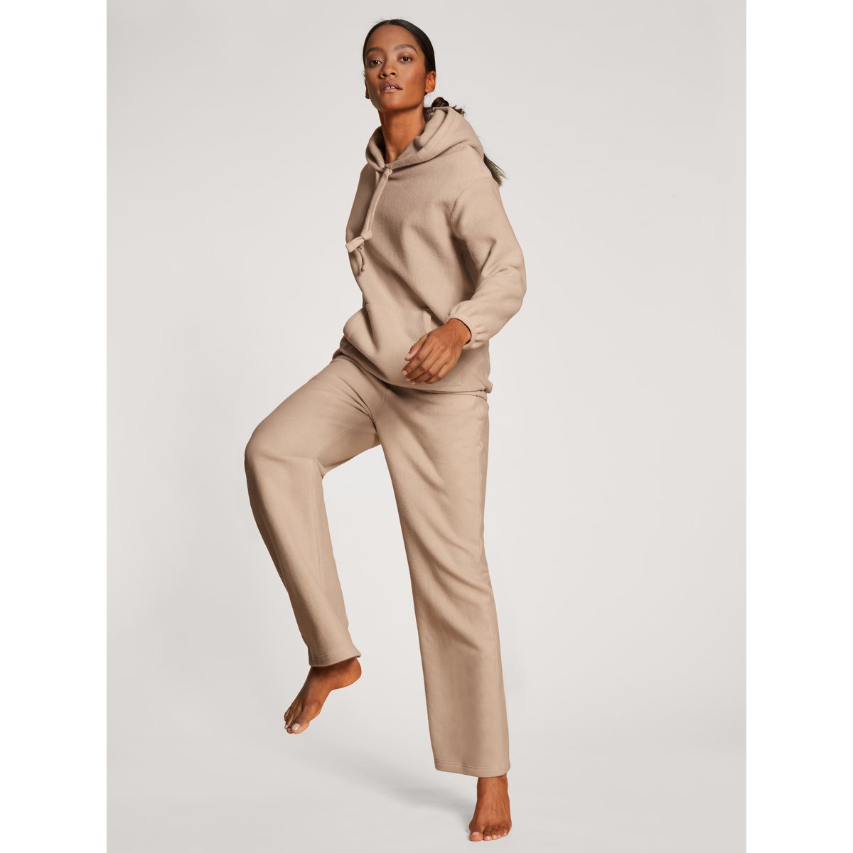 Pantalon Viscose THE HOME HUB beige naturel, CALIDA