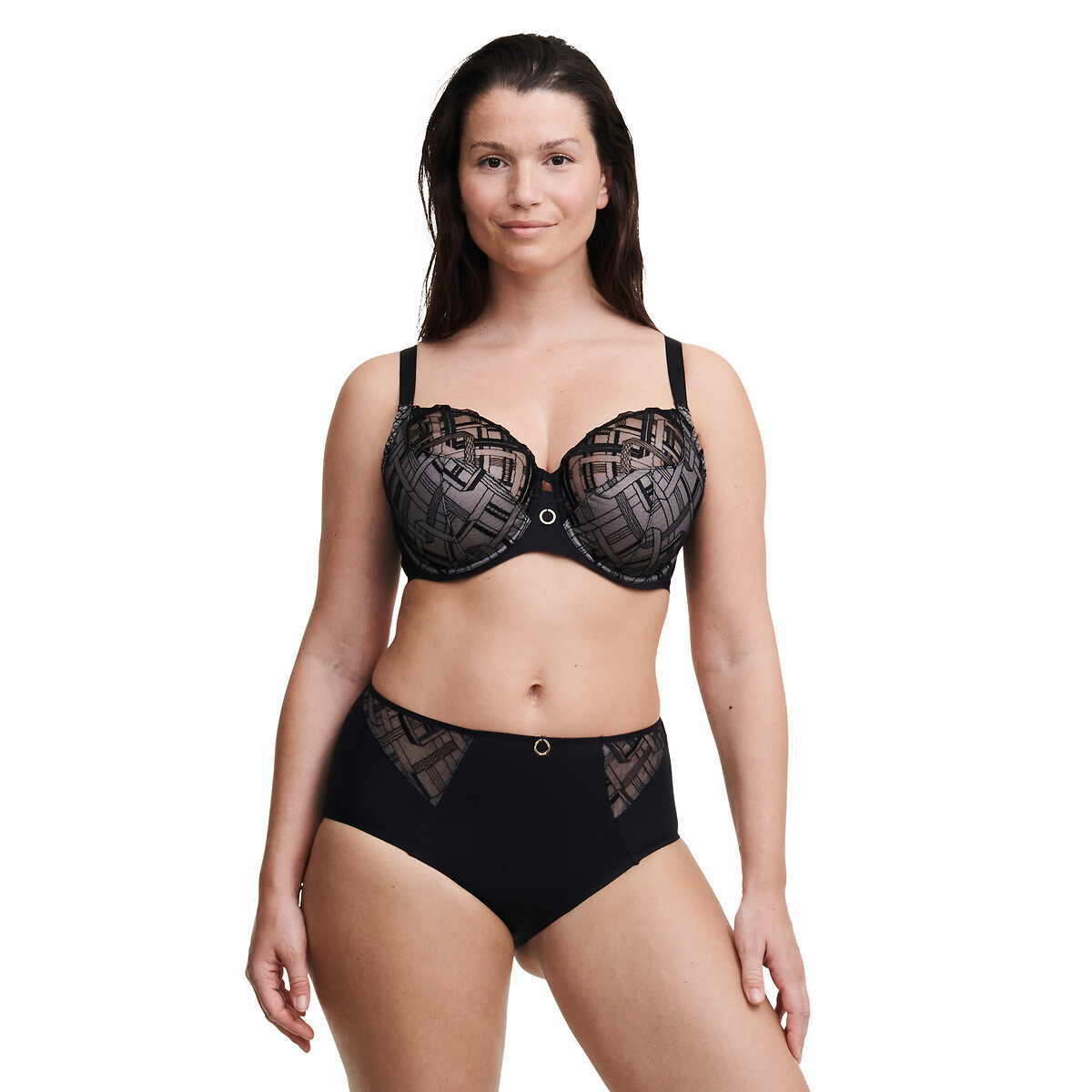 Soutien-gorge emboîtant, Graphic Support noir, CHANTELLE