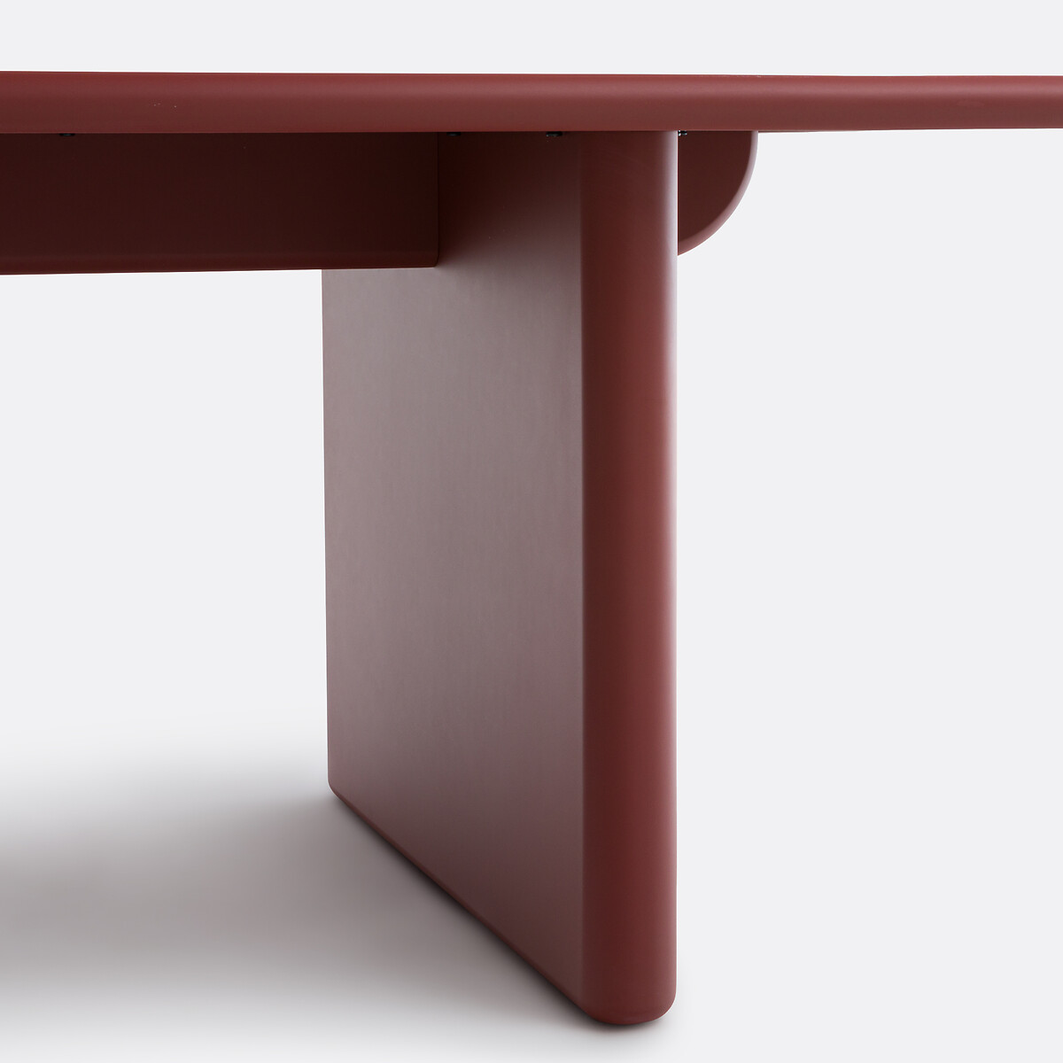 Table à manger, laquée, 8 couverts, MARVELA rouge, LA REDOUTE INTERIEURS