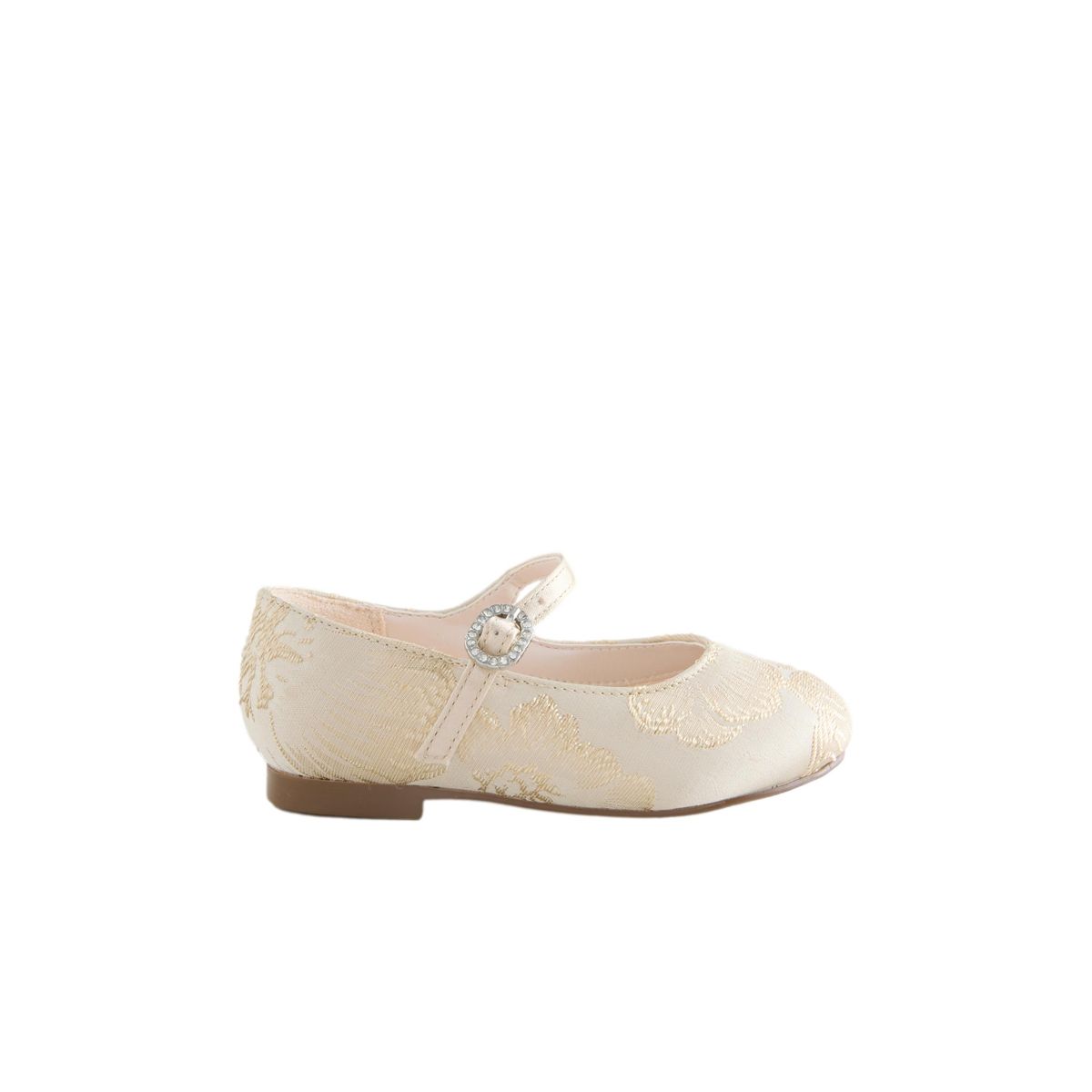 Babies pour grande occasion jacquard doré, NEXT