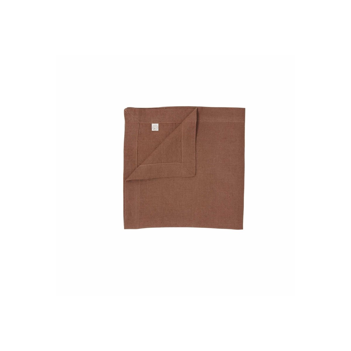 Serviette en lin lavé marron moka, GABRIELLE PARIS