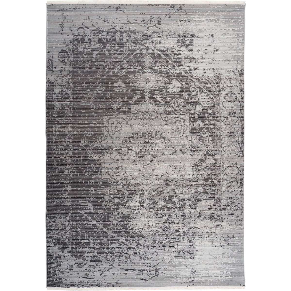 Tapis tissé rectangulaire, BAROQUE gris, ARTE ESPINA