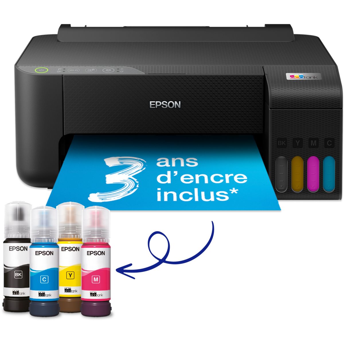 Imprimante jet d'encre EcoTank ET-1810 couleur unique, EPSON