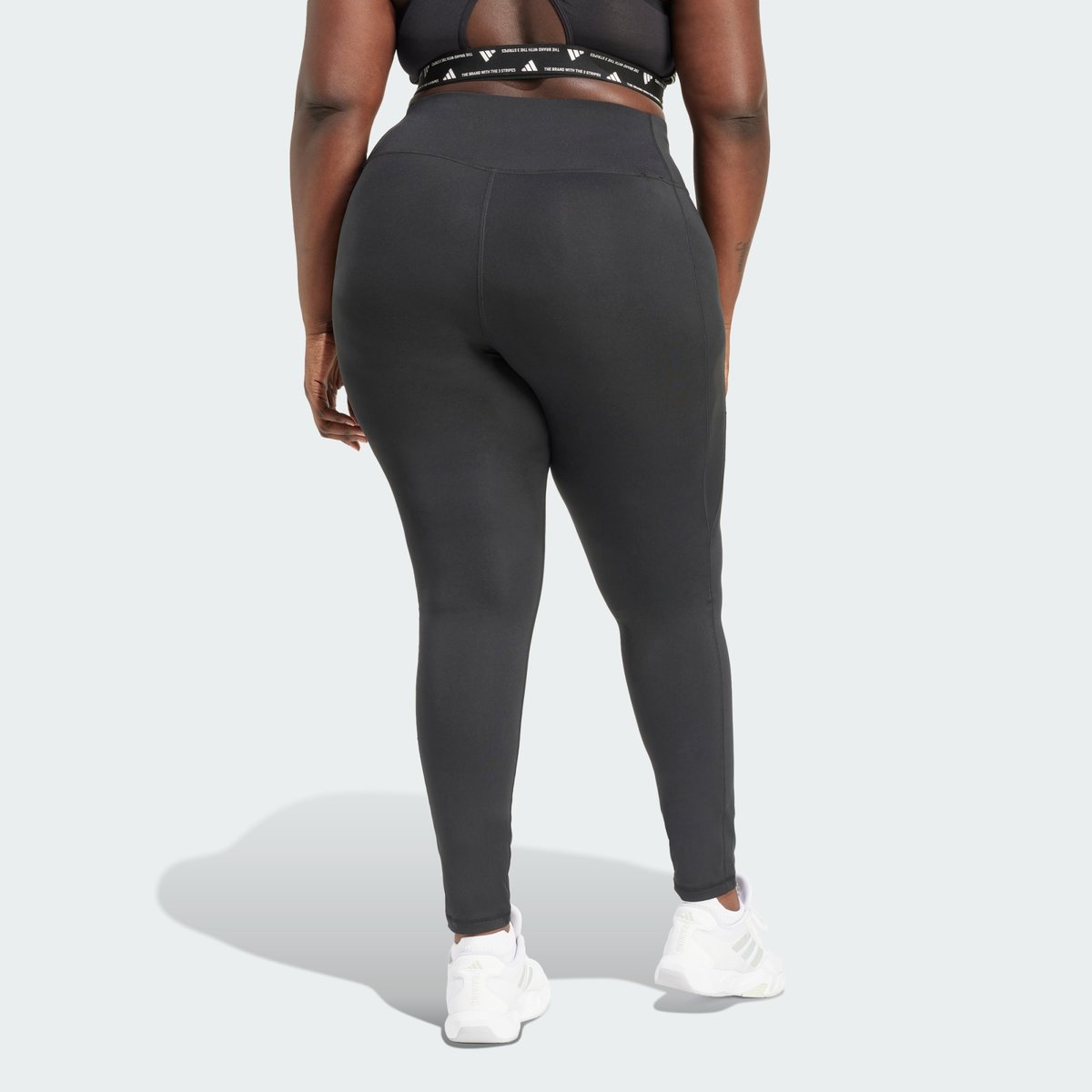 Legging Long Avec Poche De Rangement Optime Essentials Legging Long Avec Poche De Rangement Optime Essentials black, adidas Performance