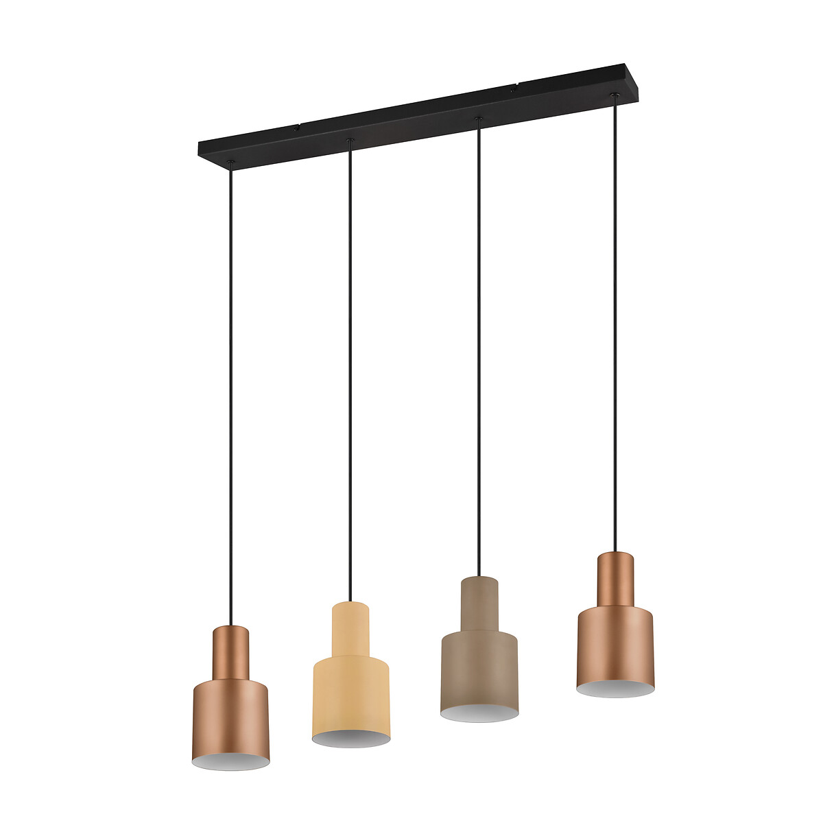 Candeeiro de teto Agudo, TRIO Lighting castanho , TRIO LIGHTING