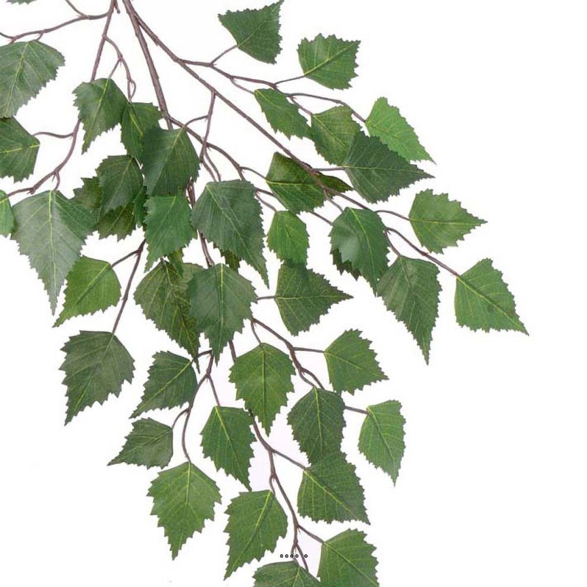 Branche bouleau artificielle 64 cm 48 feuille v002239, ARTIFICIELLES
