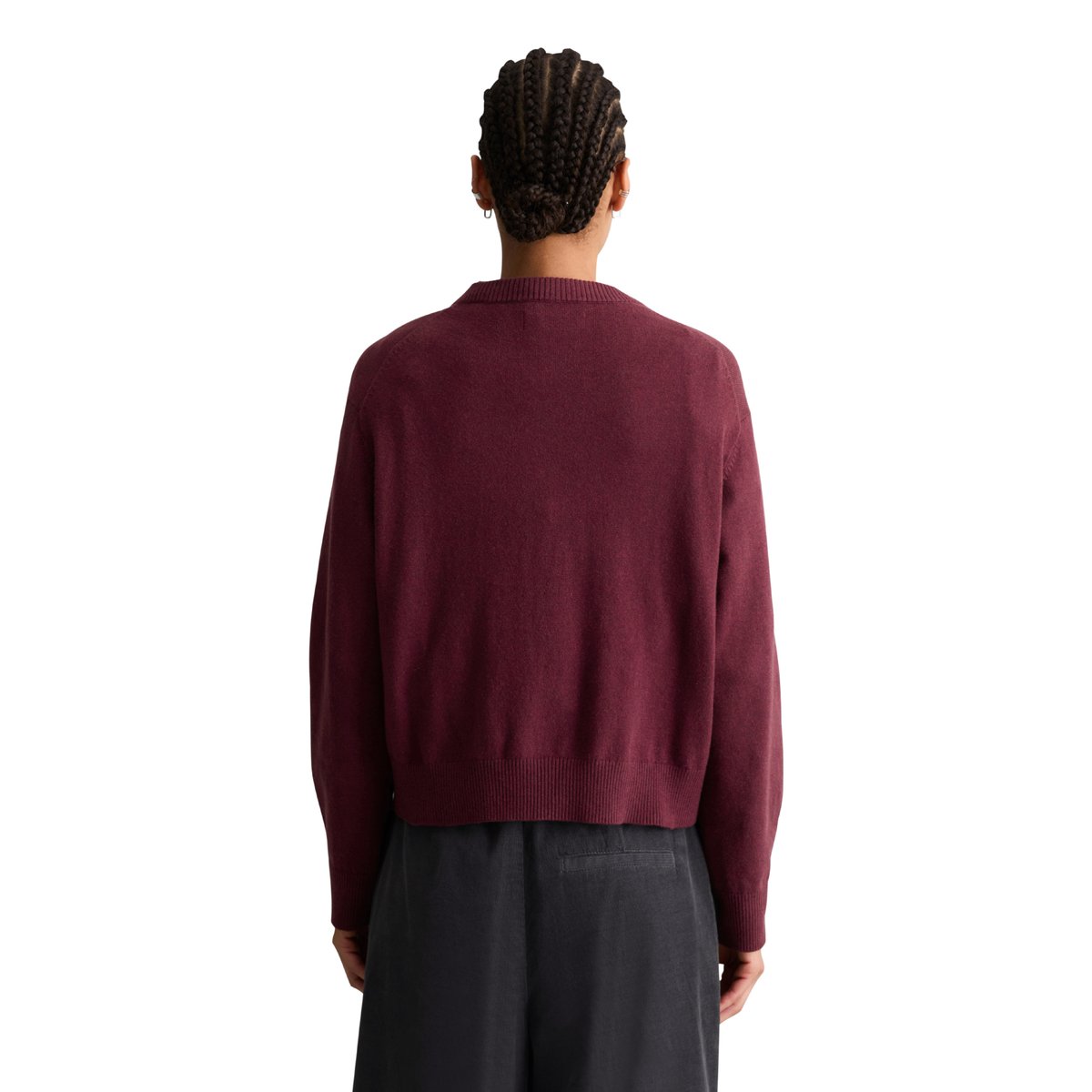 Cardigan coupe classique en Soft Cotton Stretch rouge, MARC O’POLO DENIM
