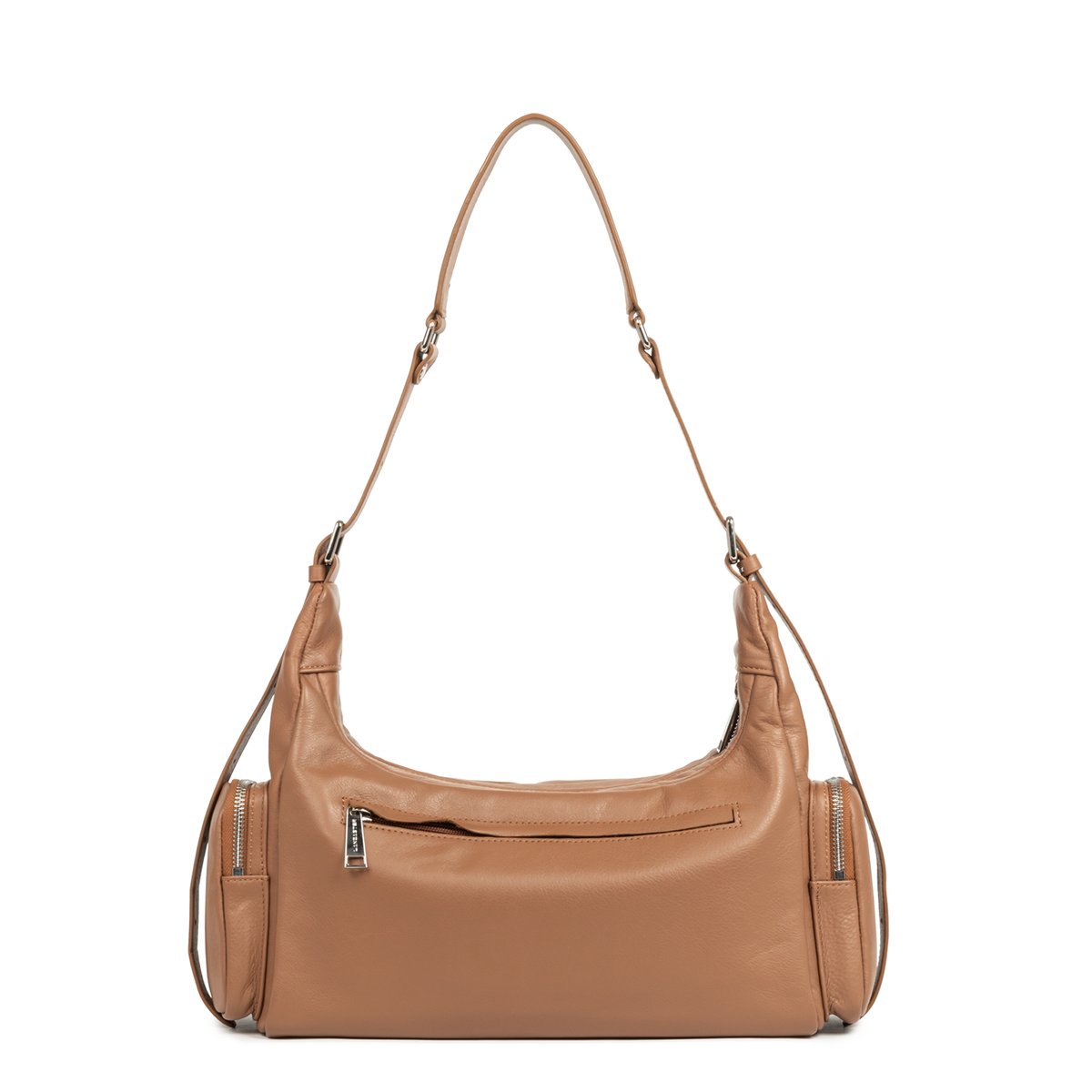 Sac besace SOFT CARAMELLA camel, LANCASTER