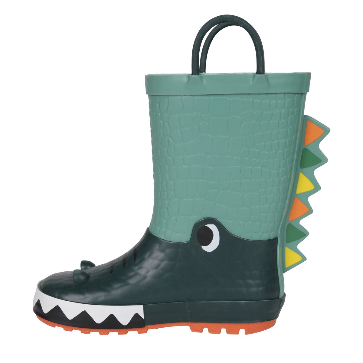 Bottes de pluie motif/style crocodile vert, MOUNTAIN WAREHOUSE