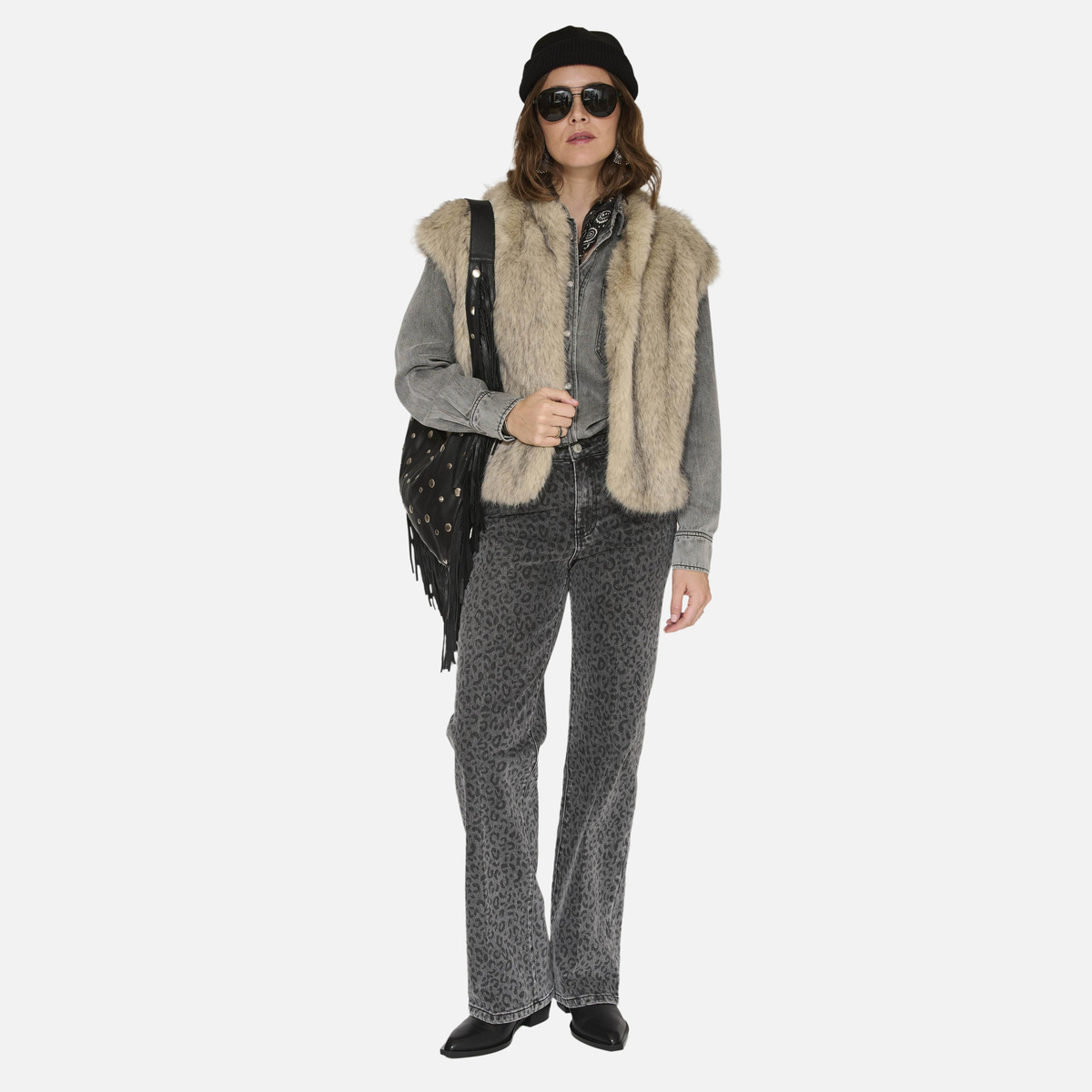 Gilet GOUDY greige, MKT STUDIO