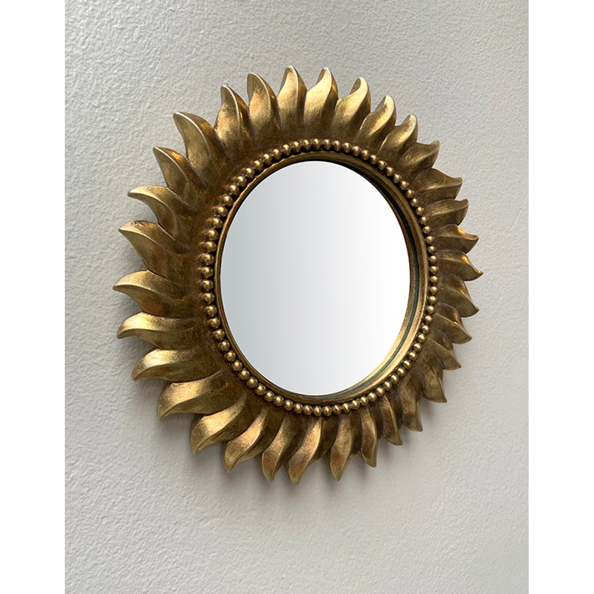 Miroir soleil 18cm or, EMDE