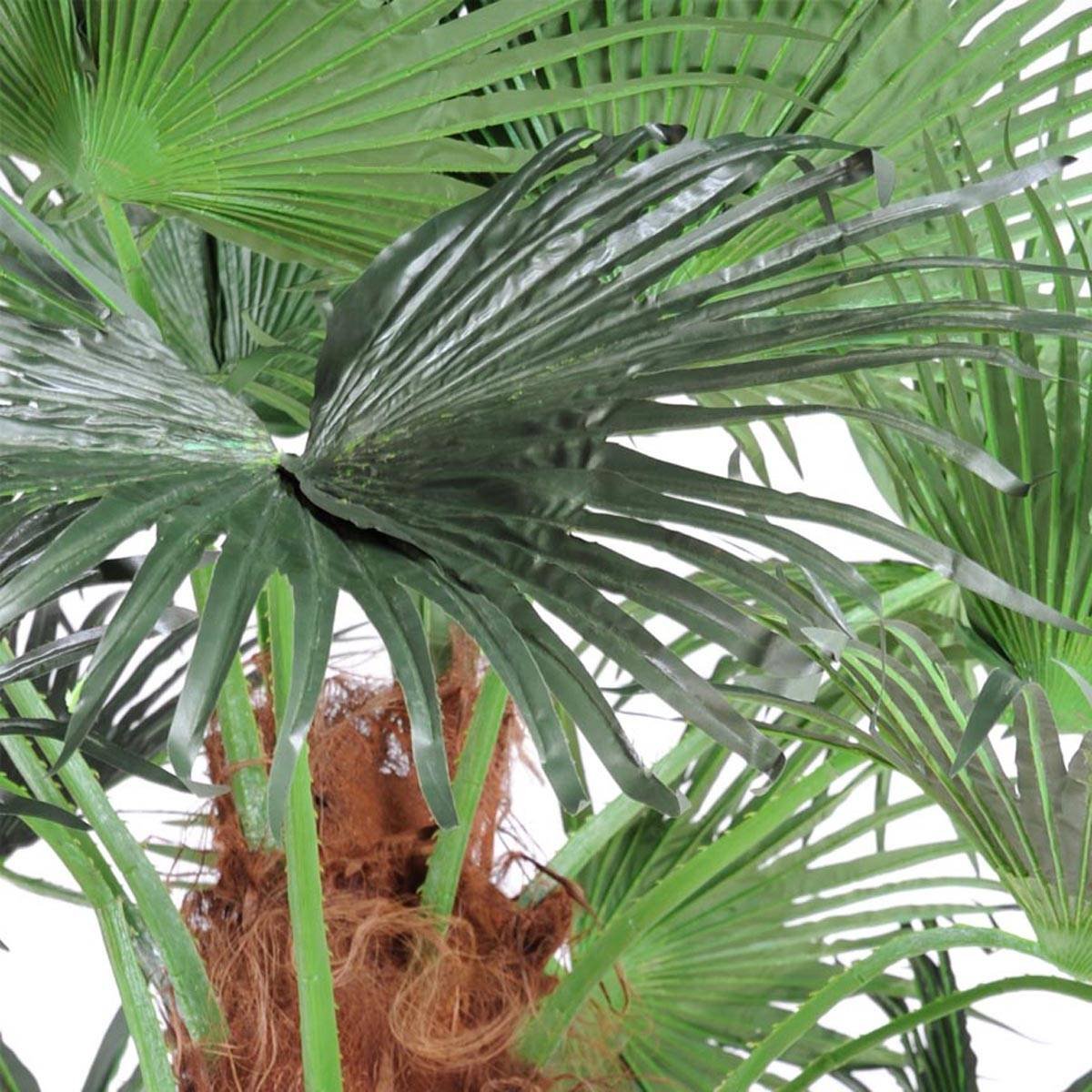 Palmier Chamaerops Washingtonia artificiel vert, ARTIFICIELLES