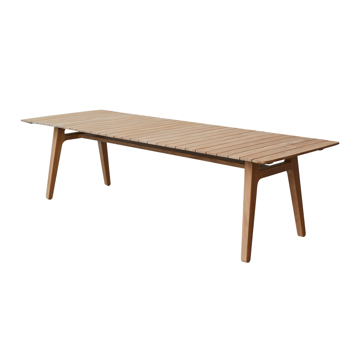 Table de jardin en Teck massif, ANTIONI naturel, TIKAMOON
