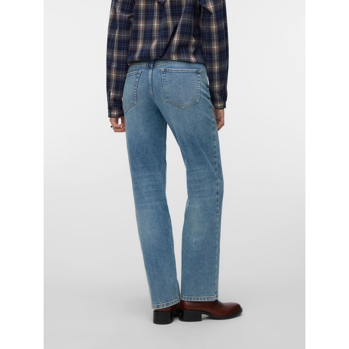Jean Coupe Droite light blue denim, VERO MODA