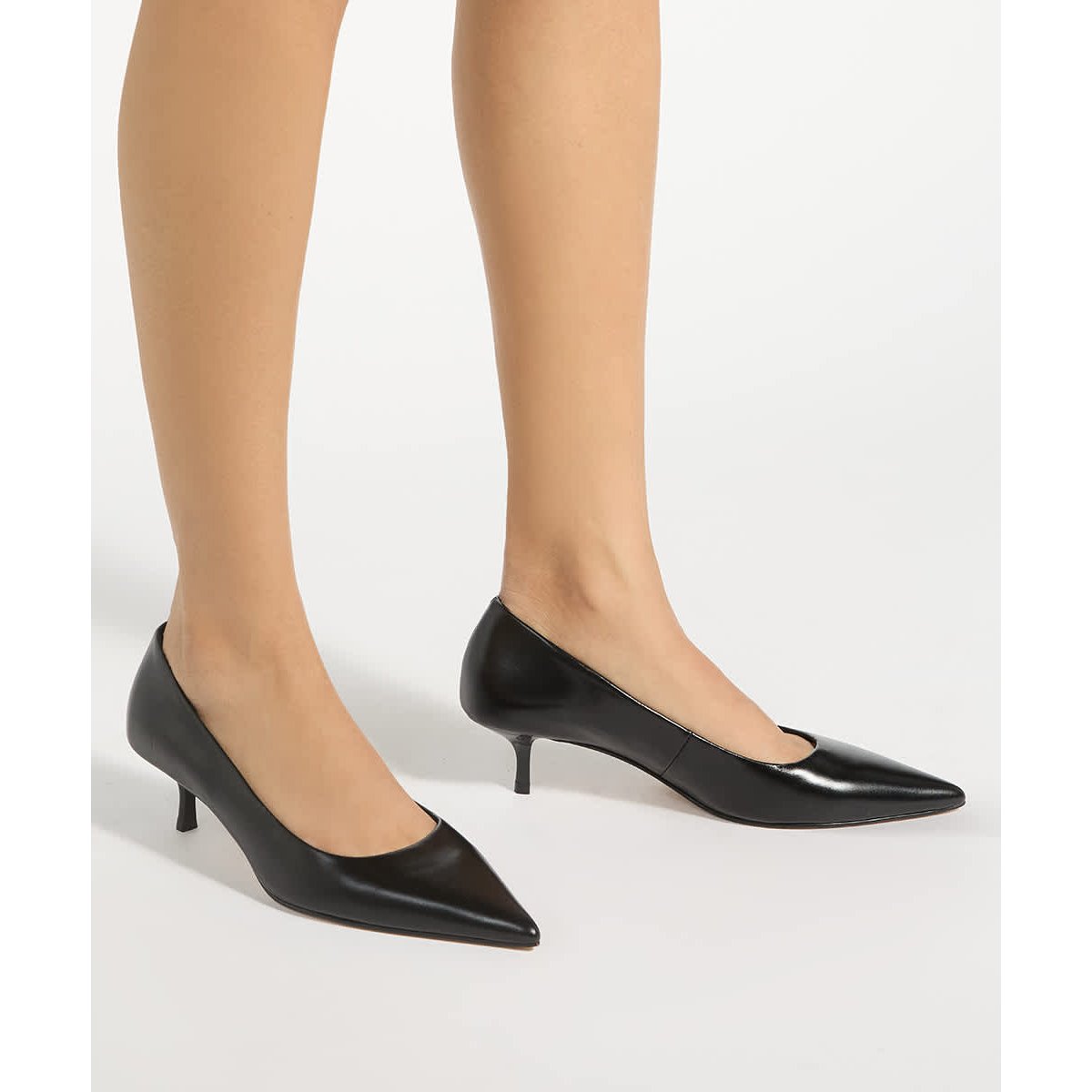 Escarpins à bout pointu - AMIRA black-plain leather, DUNE LONDON