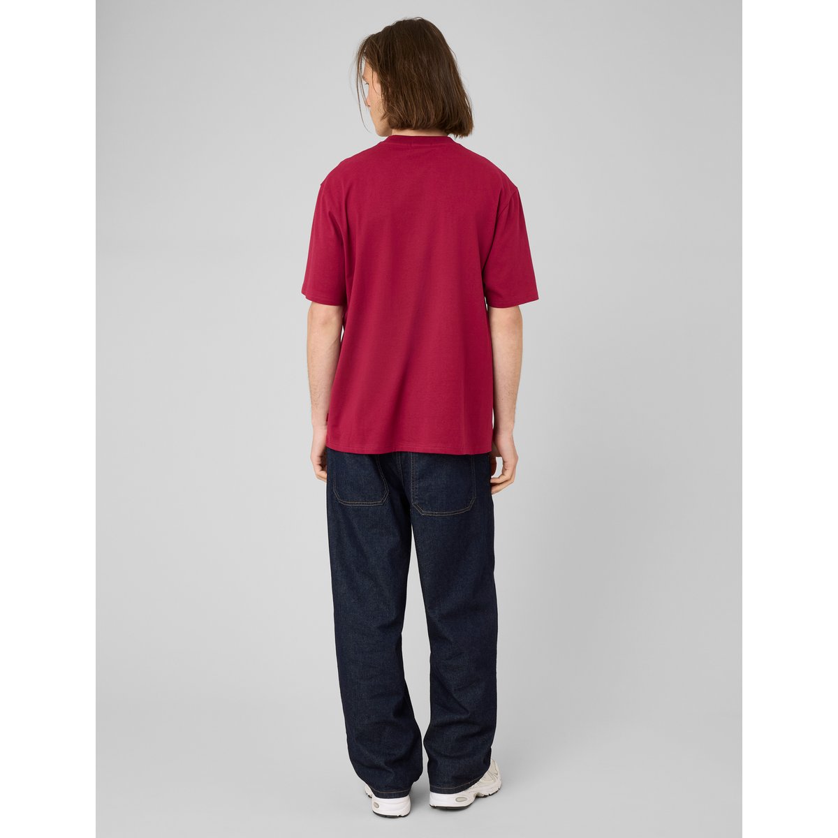 Tshirt brodé poitrine bordeaux, BZB