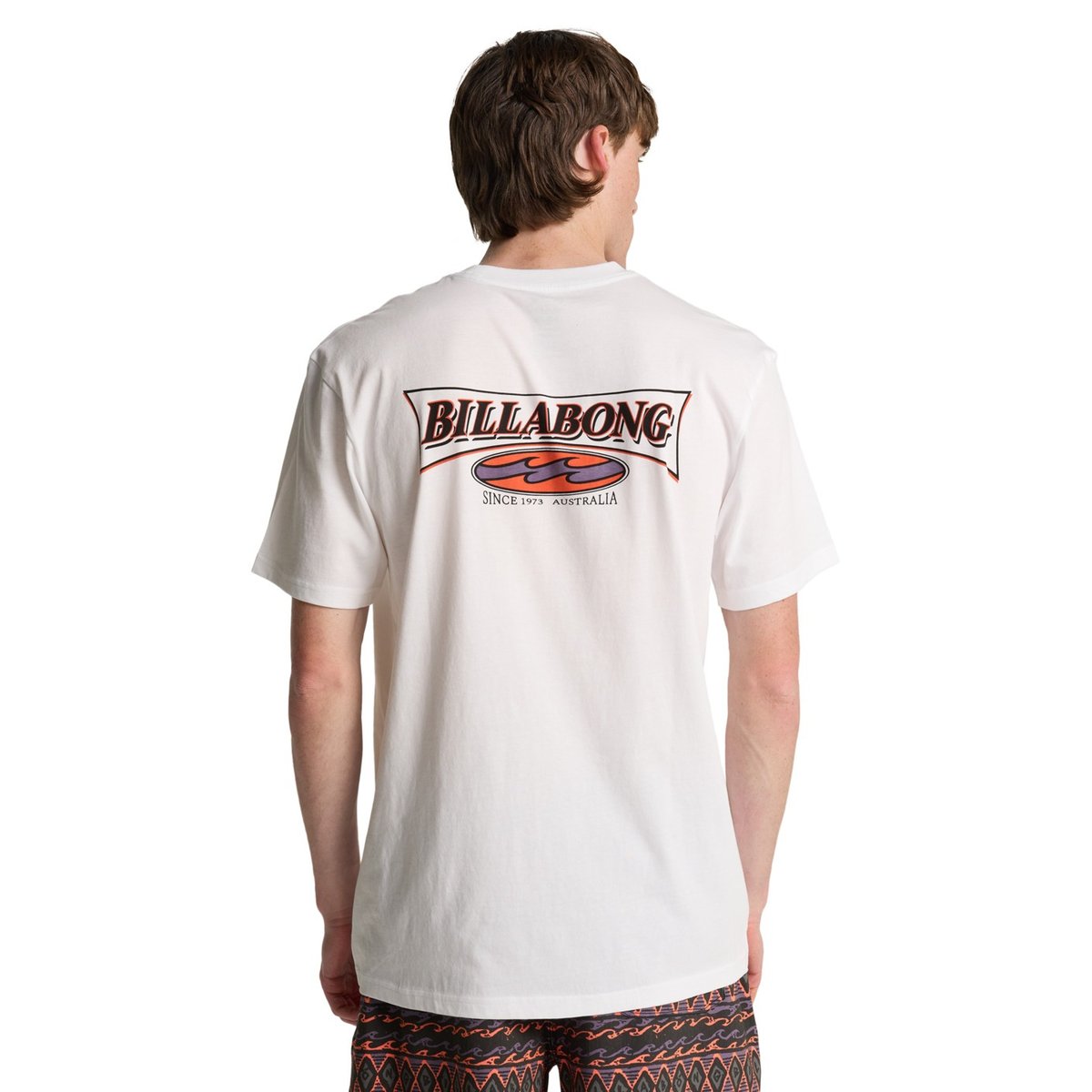 T shirt manches courtes SINCE 73 BURLEIGH blanc white, BILLABONG