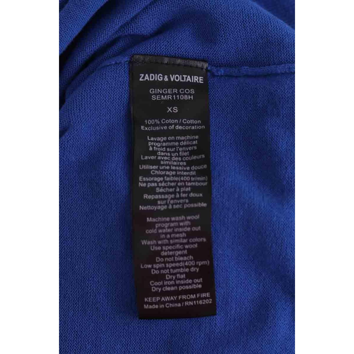 Pull - Très Bon État bleu, ZADIG&VOLTAIRE
