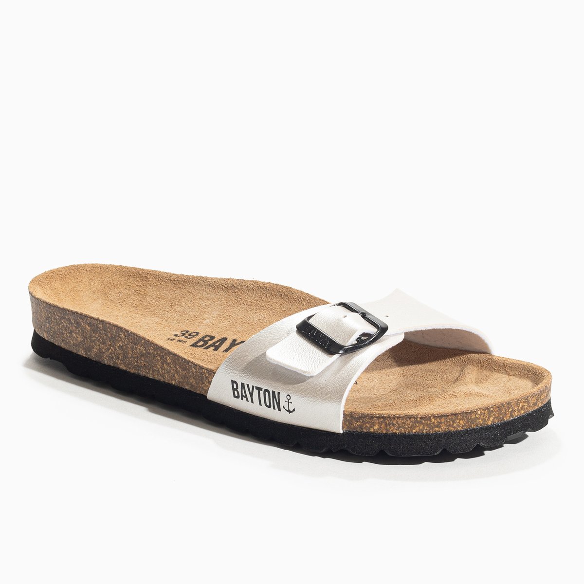 Sandales ZEPHYR argent, BAYTON