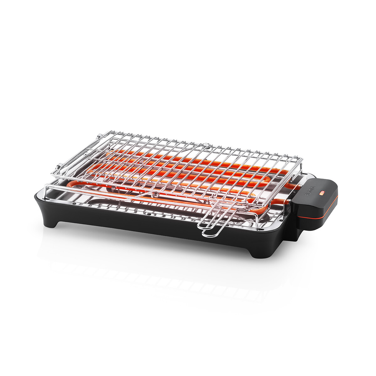 Grelhador Elétrico de Resistência HeatUltra EasyFlip M 2400W 4324FL, FLAMA preto , FLAMA