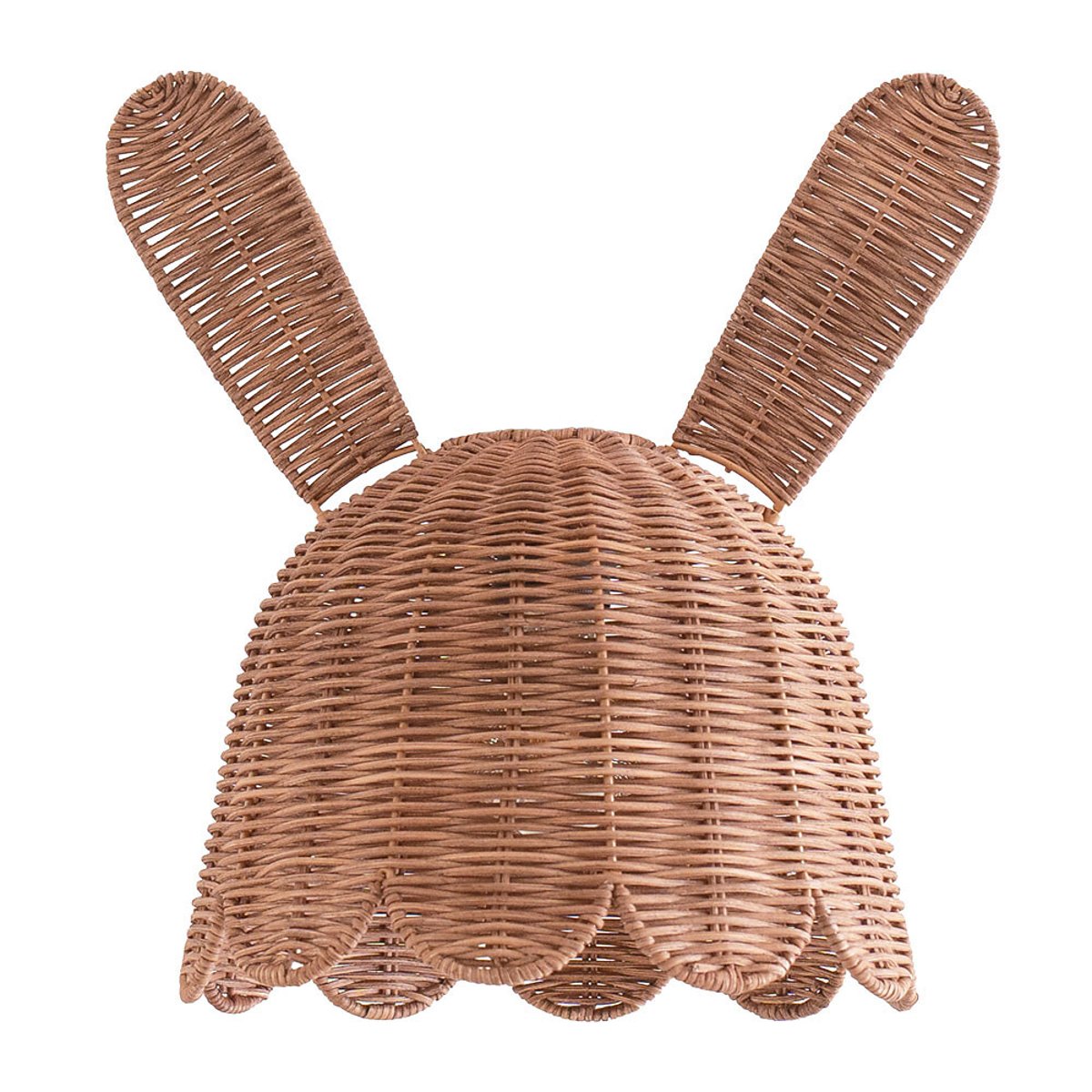 Belle Natural Rattan Bunny Rabbit Easy Fit Shade brown , SO'HOME