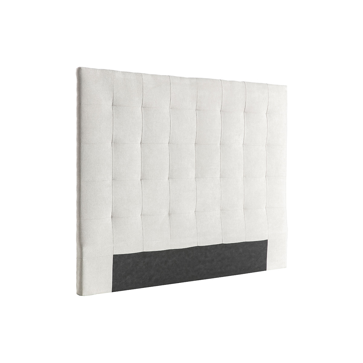 Tête de lit capitonnée L160 cm HALCIONA naturel, MILIBOO