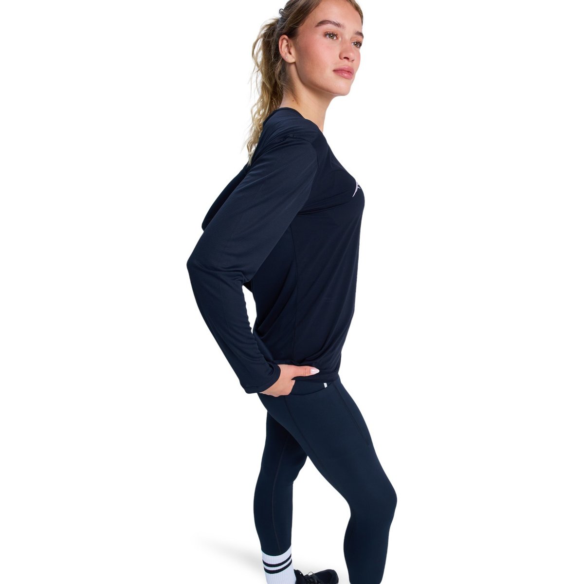 Tee-shirt technique à manches longues BOUNDLESS SPIRIT 2. noir true black, ROXY