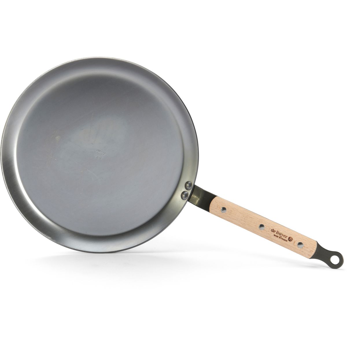 Crêpière Mineral B Bois 26cm couleur unique, DE BUYER