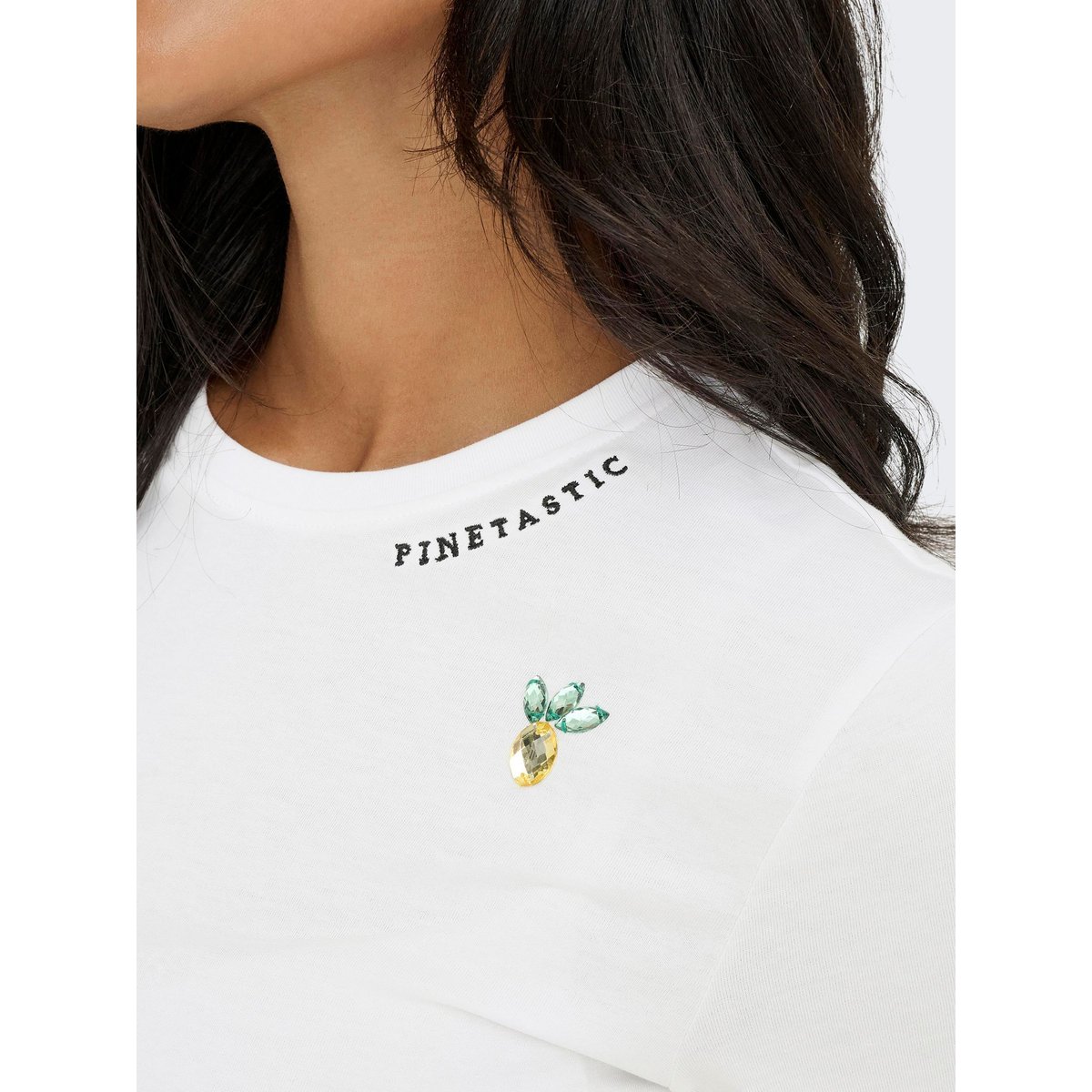 T-Shirt ONLKITA T-shirt bright white, ONLY