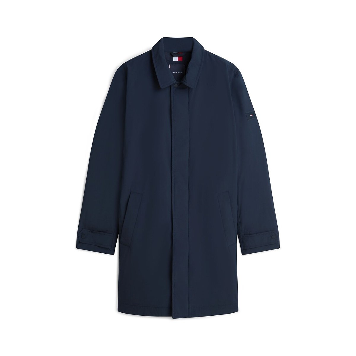 Paletot mi-long léger bleu marine, TOMMY HILFIGER