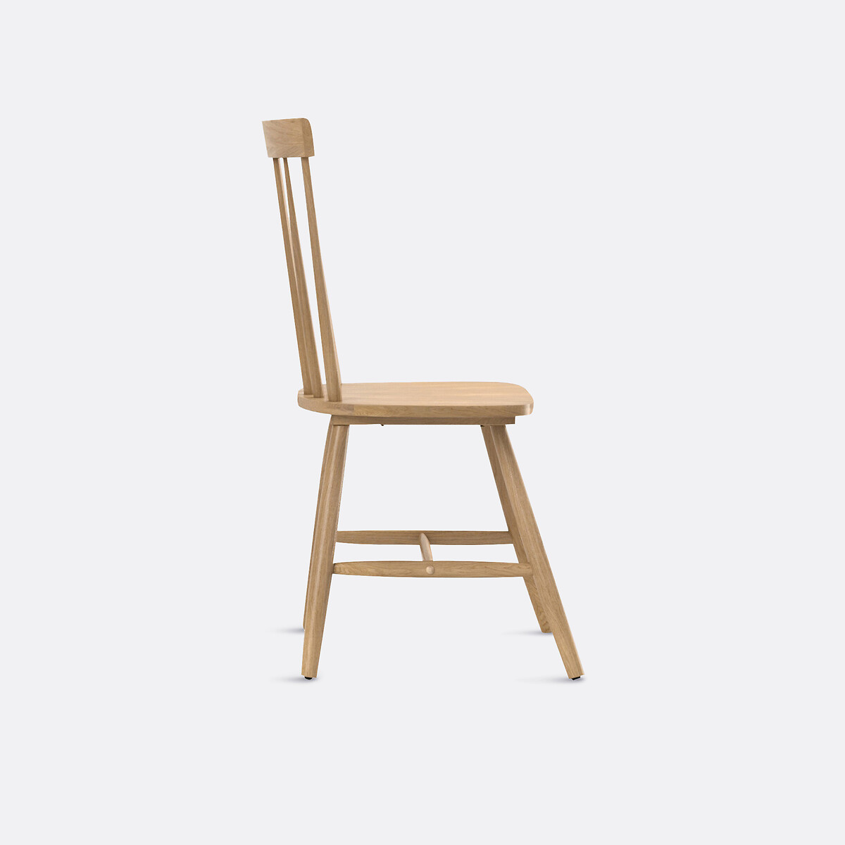 Chaise à barreaux hévéa massif, Jyko naturel, LA REDOUTE INTERIEURS
