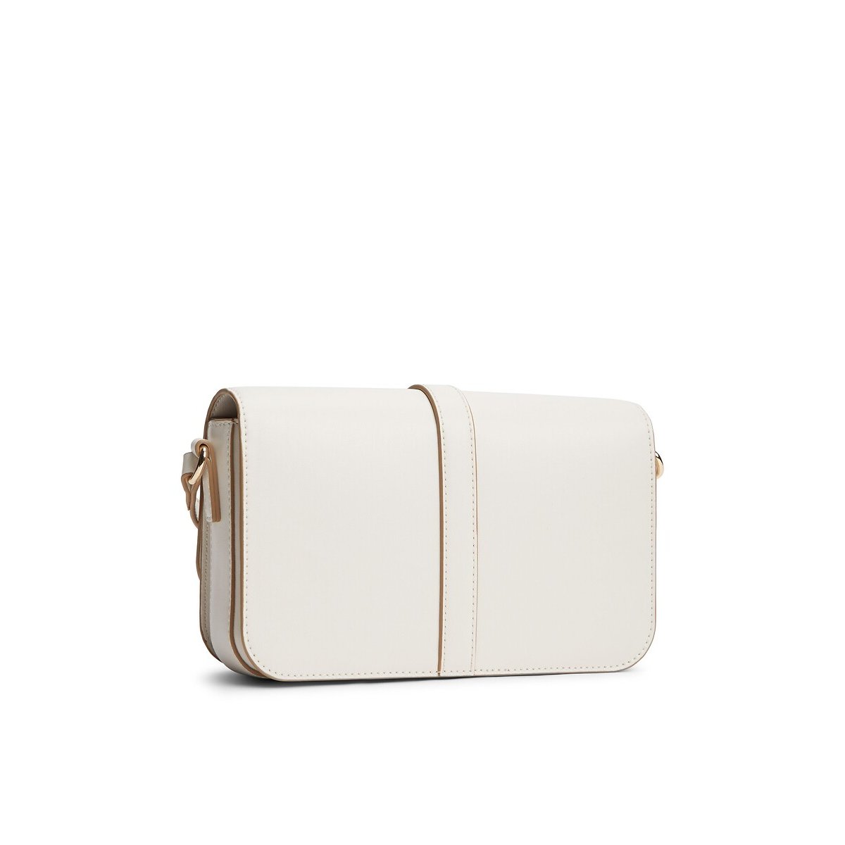 Sac à main à bandoulière, TH LIBRE FLAP CROSSOVER crème, TOMMY HILFIGER