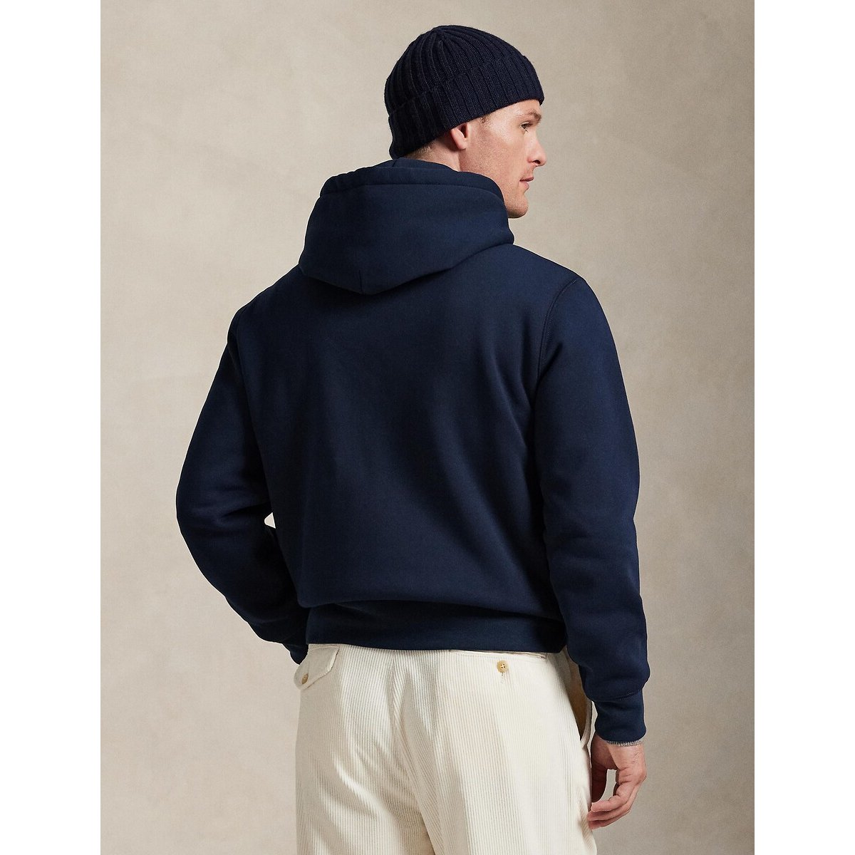 Sweat à capuche Polo Bear en molleton bleu marine, POLO RALPH LAUREN
