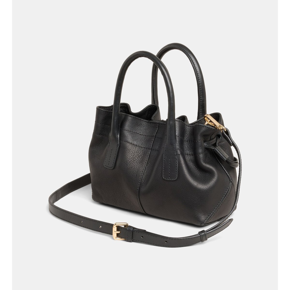 Mini sac cabas cameron cuir noir, GALERIES LAFAYETTE