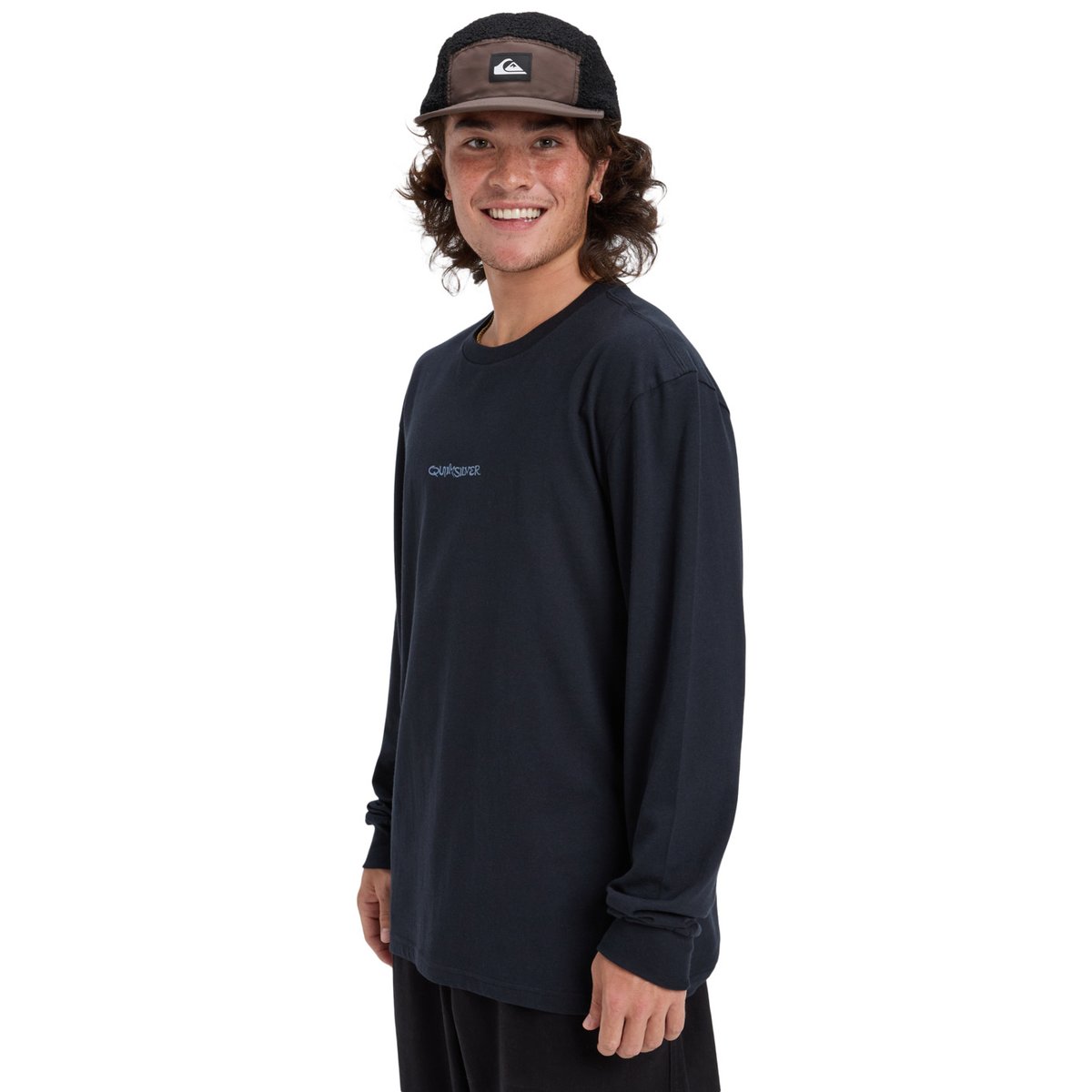 T-shirt manches longues EVO SNAKE TYPE noir black, QUIKSILVER