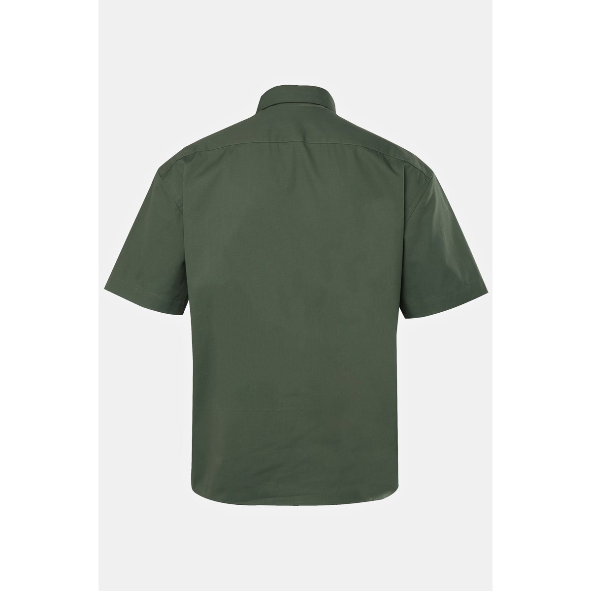 Chemise à manches courtes et col kent. Coupe kaki, STHUGE